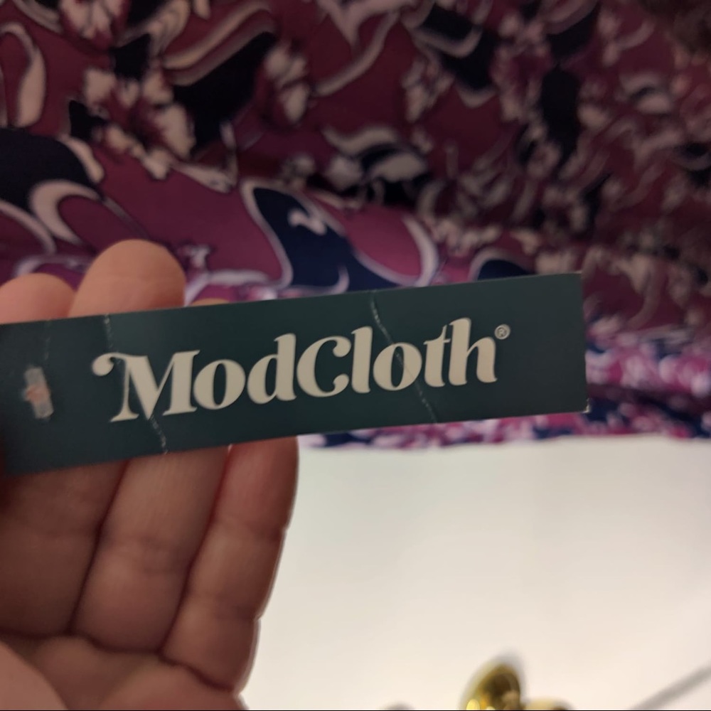 Modcloth Baroque Bouquet Maxi Dress in Sz. 2X NWT - Picture 6 of 8